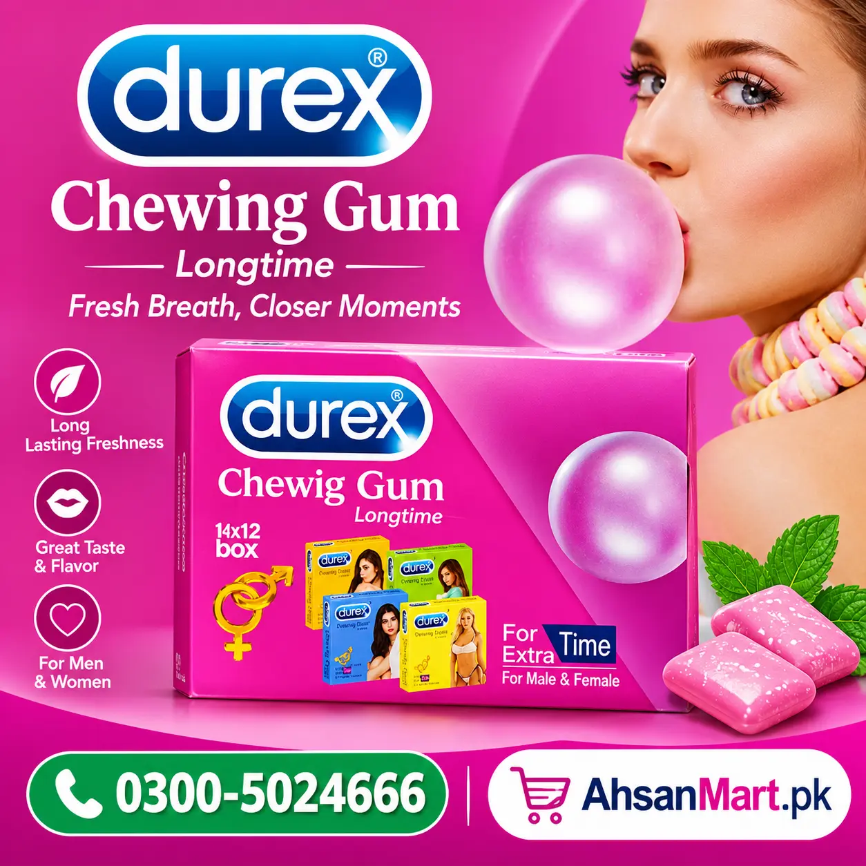 Durex Chewing Gum In Pakistan