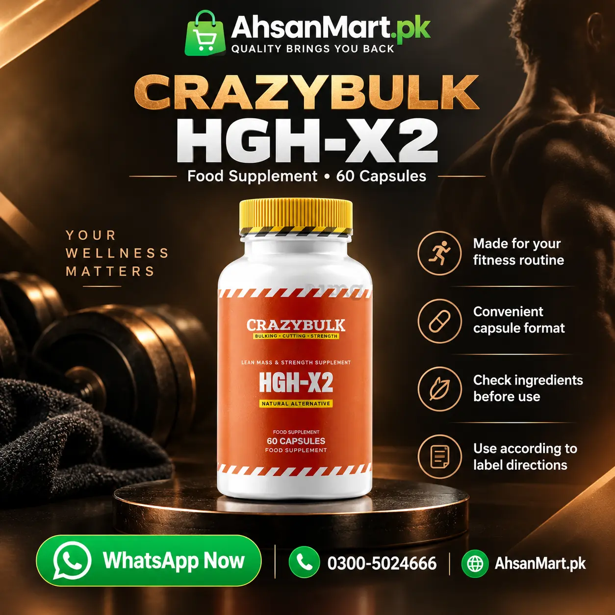 Hgh-X2 In Pakistan